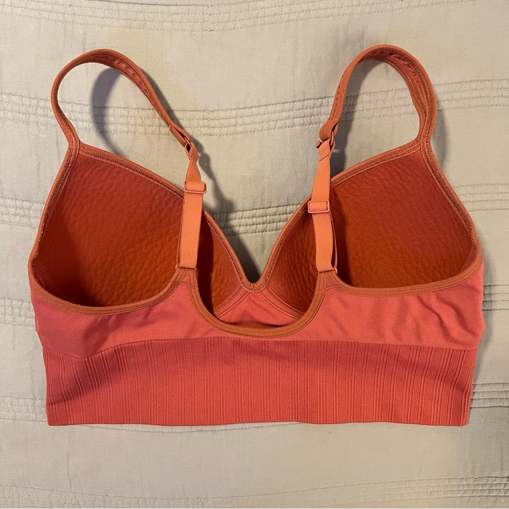 Athleta Women's Rust Orange Bralette - Picture 3 of 3